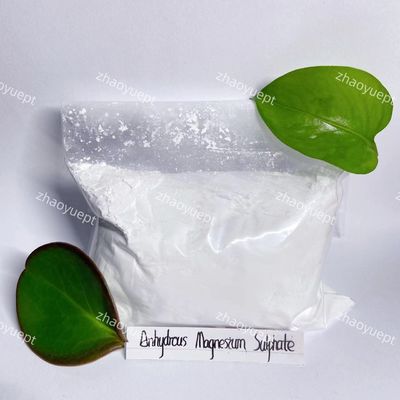 CAS 7487-88-9 Sulfato de magnesio anhidro MgSO4 Desecante en polvo blanco