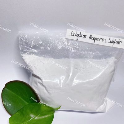 Sulfato de magnesio anhidro industrial 98% Min MgSO4 Polvo blanco