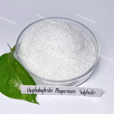 Sulfato de magnesio inorgánico heptahidrato 99% Min Materia prima química