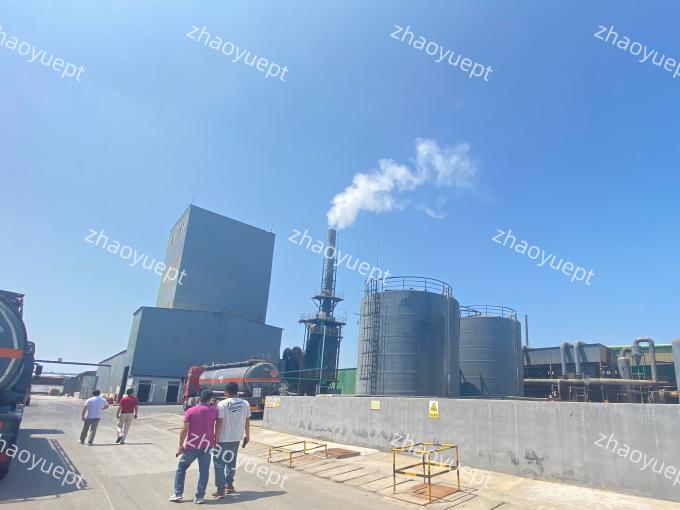 Weifang Zhaoyu Environmental Protection Technology Co., Ltd. línea de producción de fábrica 2