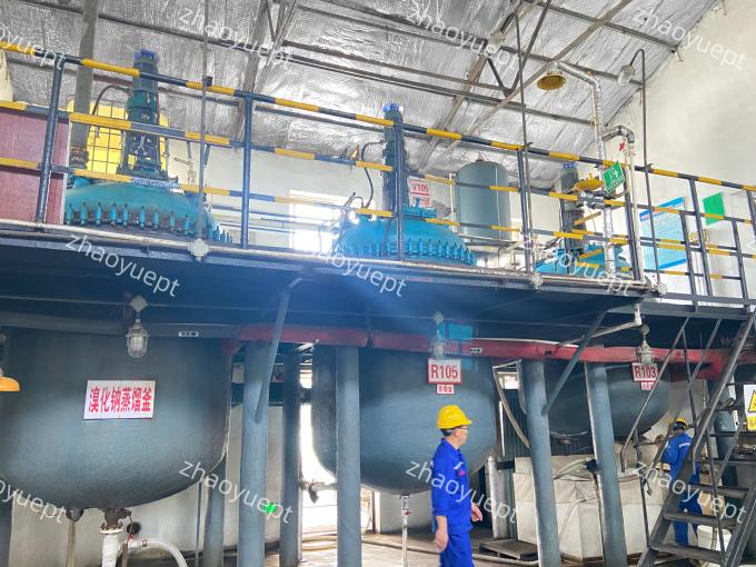 Weifang Zhaoyu Environmental Protection Technology Co., Ltd. línea de producción de fábrica 4
