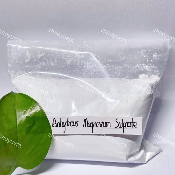 600 malla de sulfato de magnesio anidro 98% min Compuesto inorgánico en polvo 0