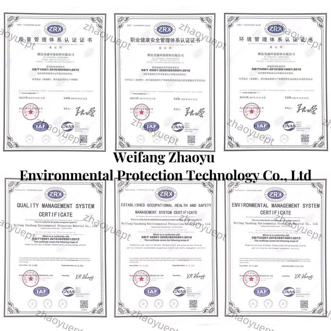 China Weifang Zhaoyu Environmental Protection Technology Co., Ltd. Perfil de la compañía 0